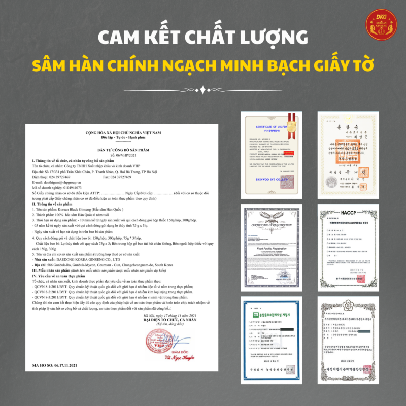 Hồng sâm Hàn Quốc