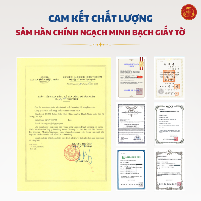 Hồng sâm Hàn Quốc