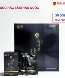 Nước hắc sâm Hàn Quốc (Ginssen Black Ginseng Jin Sunsu) 60ml*30gói/hộp