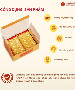Thông đỏ hoàng gia Hàn Quốc (Royal Korean Red Pine) 450mg*60viên/hộp