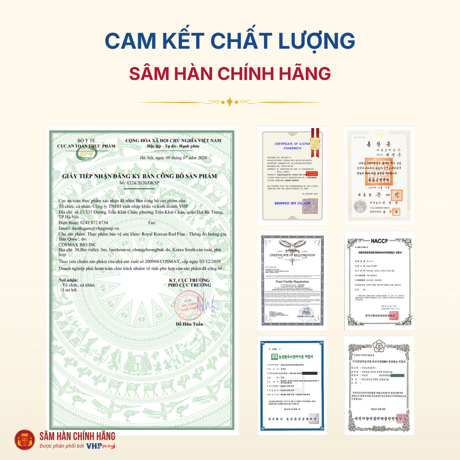 Thông đỏ hoàng gia Hàn Quốc (Royal Korean Red Pine) 450mg*60viên/hộp