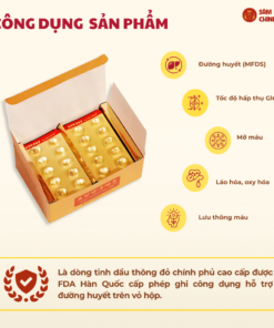Royal Korean Red Pine - Thông đỏ hoàng gia Hàn Quốc 60v*450mg (Hộp nhỏ)