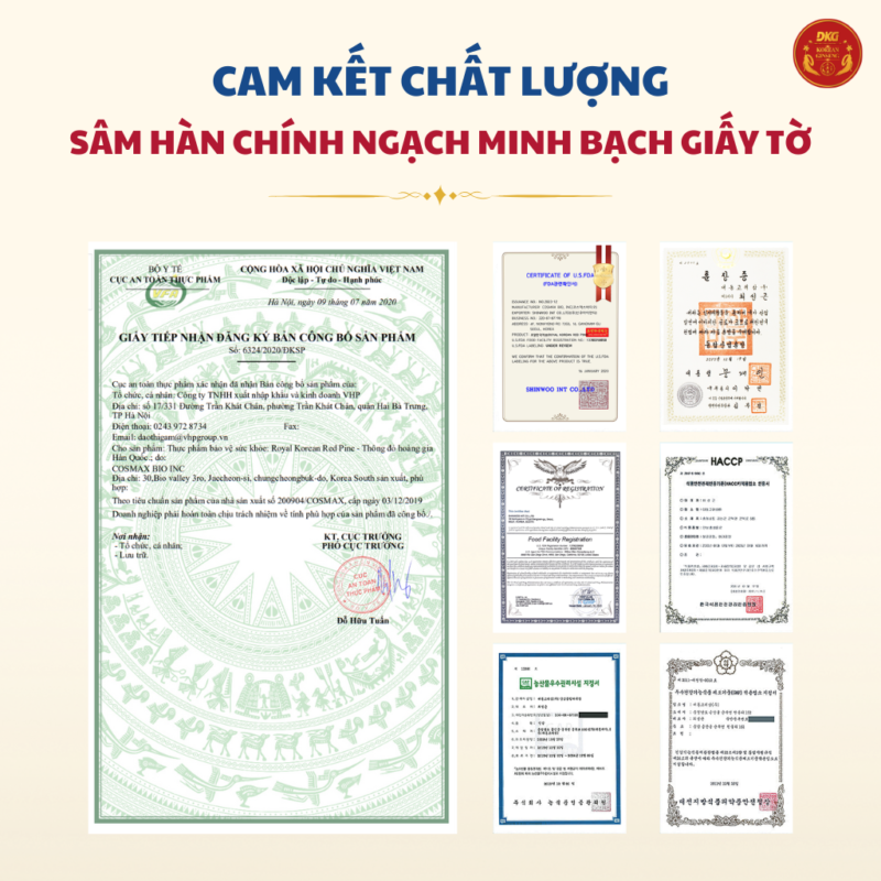 Hồng sâm Hàn Quốc