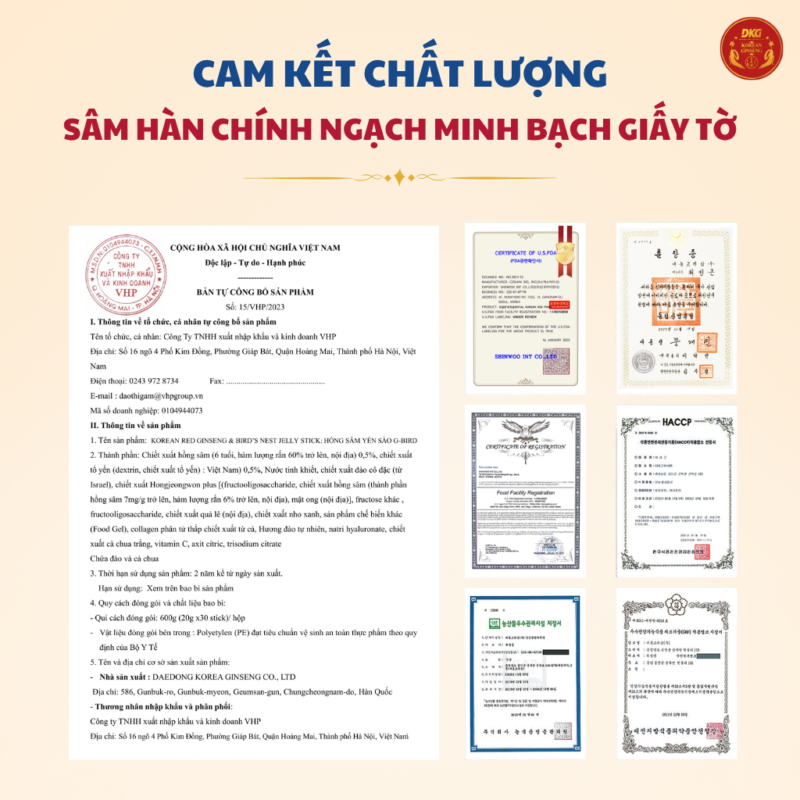 Hồng sâm Hàn Quốc