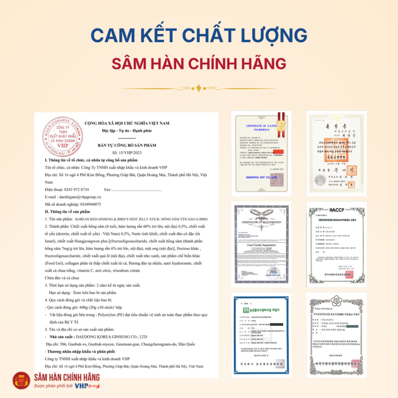 Hồng sâm Hàn Quốc