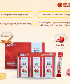 2G - Collagen Hồng sâm lựu Glutathione (10ml x 30stick) - Daedong