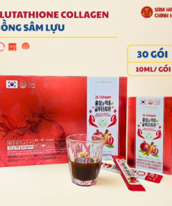 2G - Collagen Hồng sâm lựu Glutathione (10ml x 30stick) - Daedong