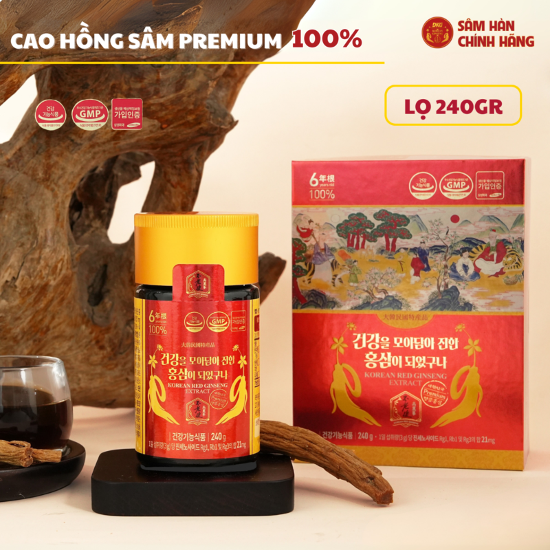 Hồng sâm Hàn Quốc