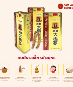 Thái cực sâm củ khô HQ (Thiên Sâm) 300g số 30 (30 củ) - Daedong