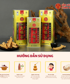 Korean Taekuk Ginseng (Thiên sâm) 300g - số 30 (30củ) - Daedong