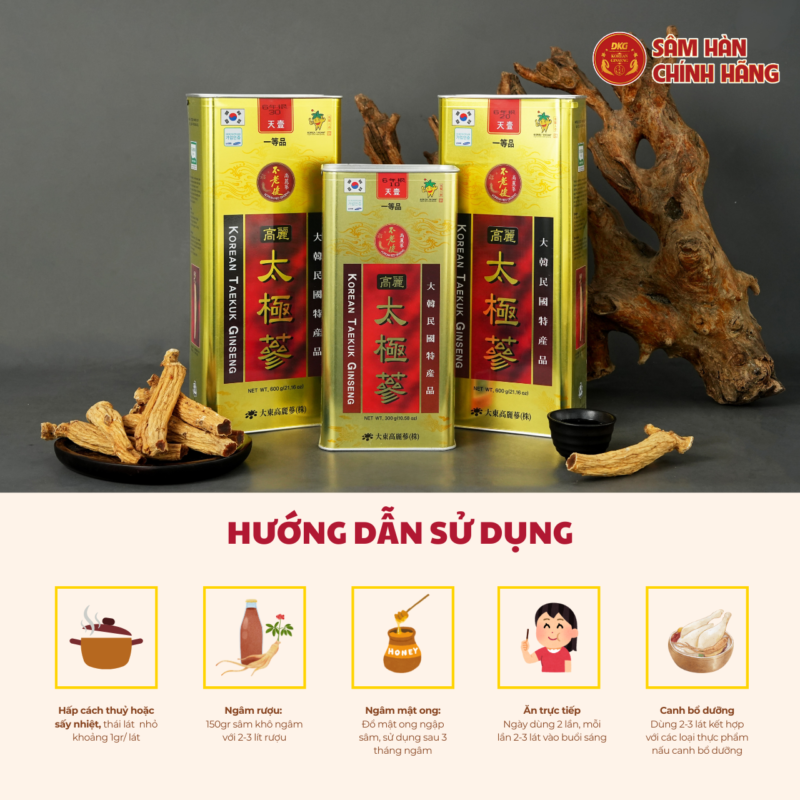 Hồng sâm Hàn Quốc