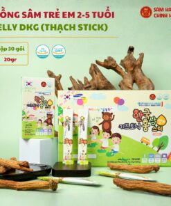 Hồng sâm trẻ em Hàn Quốc 2-5 tuổi Jelly DKG (thạch stick)
