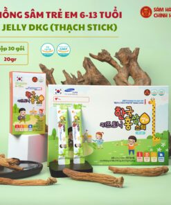 Hồng sâm trẻ em Hàn Quốc 6-13 tuổi Jelly DKG (thạch stick)