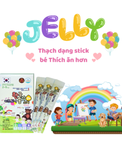 Hồng sâm trẻ em 2-5 tuổi Jelly DKG (thạch stick)