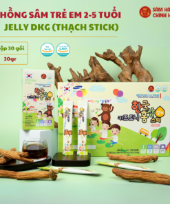 Hồng sâm trẻ em Hàn Quốc 2-5 tuổi Jelly DKG (thạch stick)