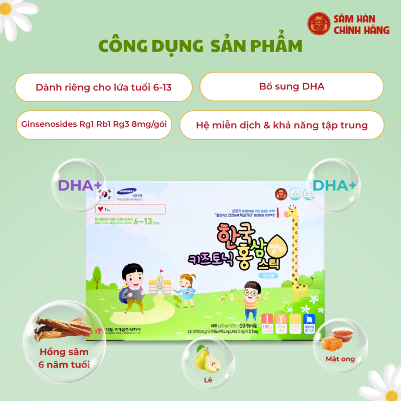 Hồng sâm Hàn Quốc