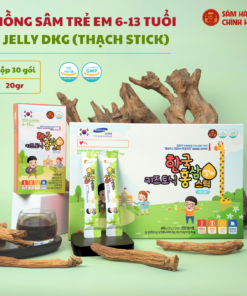 Hồng sâm trẻ em (baby) Hàn Quốc 6-13 tuổi Jelly DKG (thạch stick)