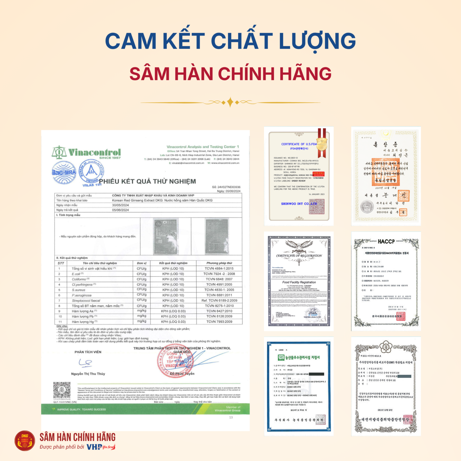 Nước Hồng Sâm Hàn Quốc DKG (Korean Red Ginseng Extract DKG) 70ml*30gói/hộp