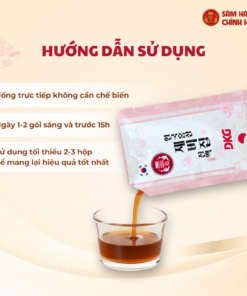 Yến sào hồng sâm DKG