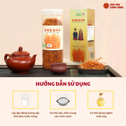 Đông trùng hạ thảo Militaris Hoàng Gia