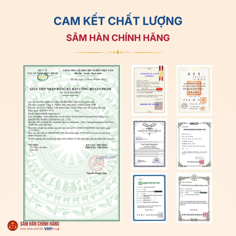 Hồng sâm Hàn Quốc