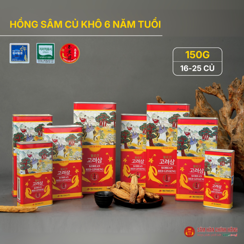 Hồng sâm Hàn Quốc