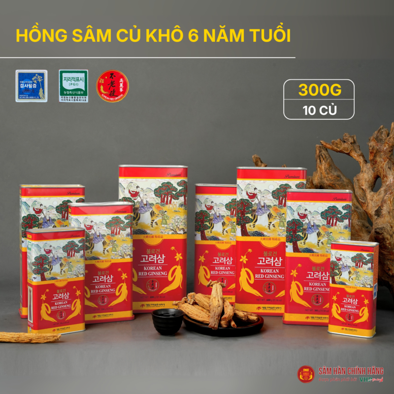 Hồng sâm Hàn Quốc
