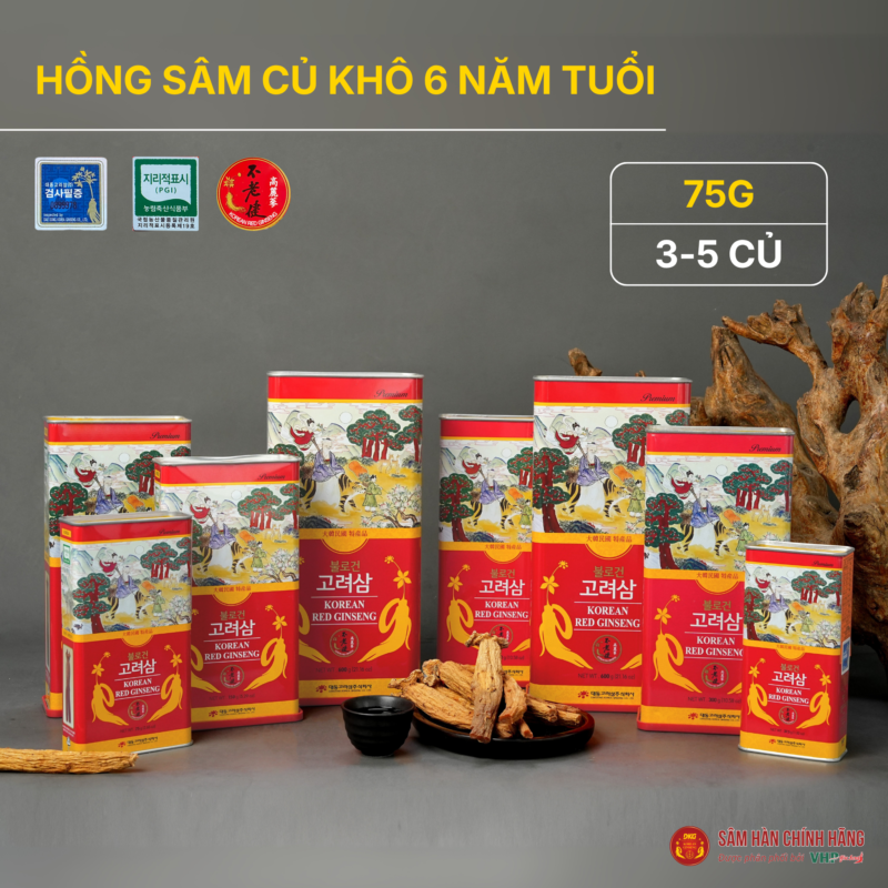 Hồng sâm Hàn Quốc