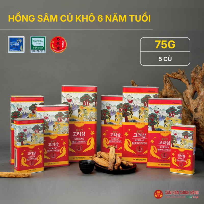 Hồng sâm Hàn Quốc