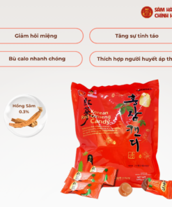 Kẹo hồng sâm Hàn Quốc 120g DKG