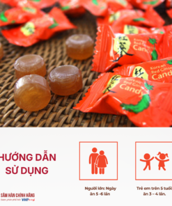 Kẹo hồng sâm Hàn Quốc (Korean Red Ginseng Candy) 120g/gói