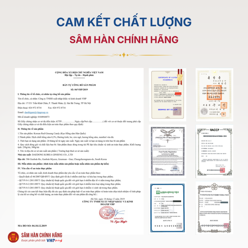 Hồng sâm Hàn Quốc