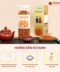 Đông trùng hạ thảo Hoàng gia (Royal Cordyceps Militaris) 100g/hộp