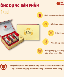 Hồng sâm khô thái lát 3 lọ/hộp