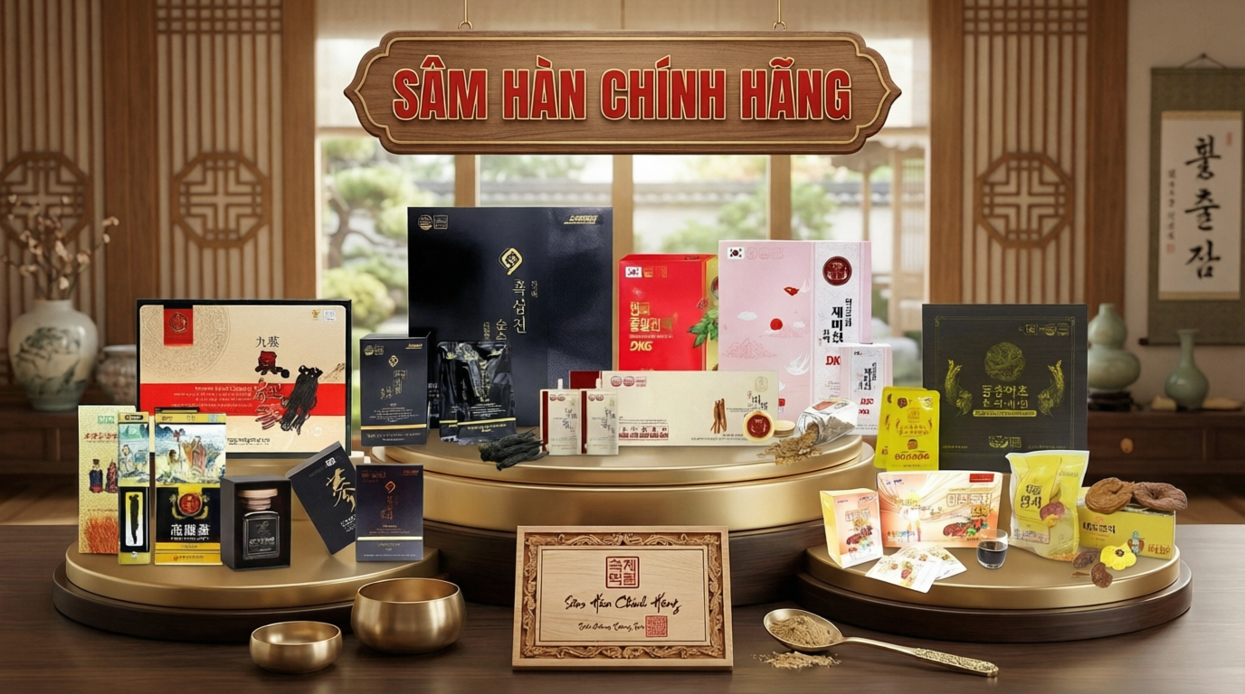 Kinh nghiệm mua sâm Hàn chính hãng giá tốt, chất lượng cao