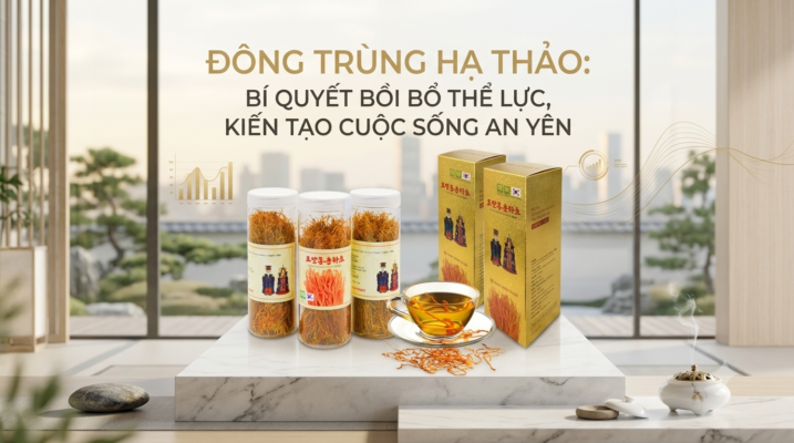 Đông trùng hạ thảo: Bí quyết bồi bổ thể lực, kiến tạo cuộc sống an yên