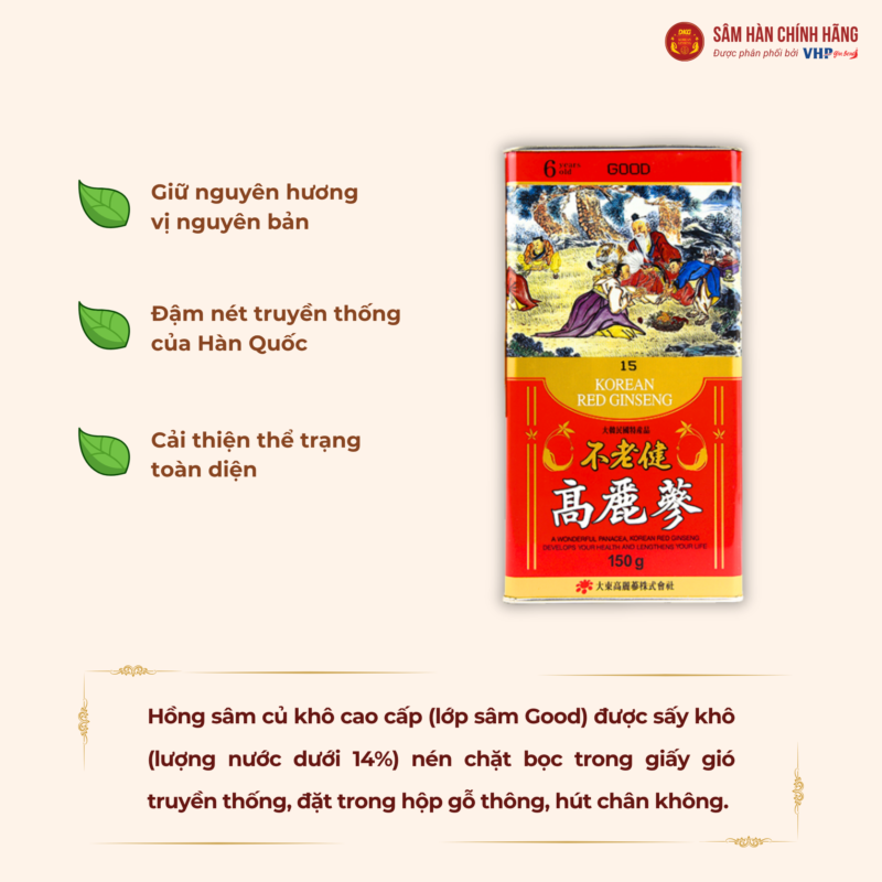 Hồng sâm Hàn Quốc