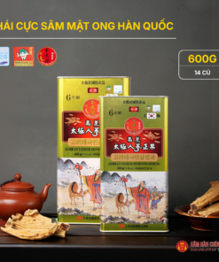 Thái cực sâm mật ong Hàn Quốc (Korean Taekuk Honeyed Ginseng) 600g/hộp