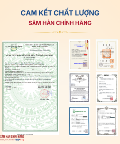Viên hồng sâm cao cấp Hàn Quốc (Korea Red Ginseng Capsule Premium) 830mg*120 viên/hộp
