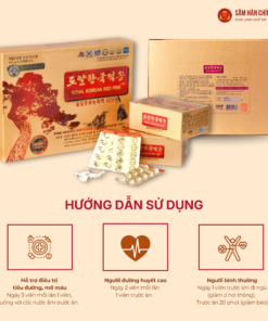 Thông đỏ hoàng gia Hàn Quốc (Royal Korean Red Pine) 450mg*120viên/hộp