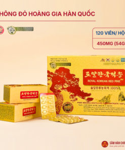 Thông đỏ hoàng gia Hàn Quốc (Royal Korean Red Pine) 450mg*120viên/hộp