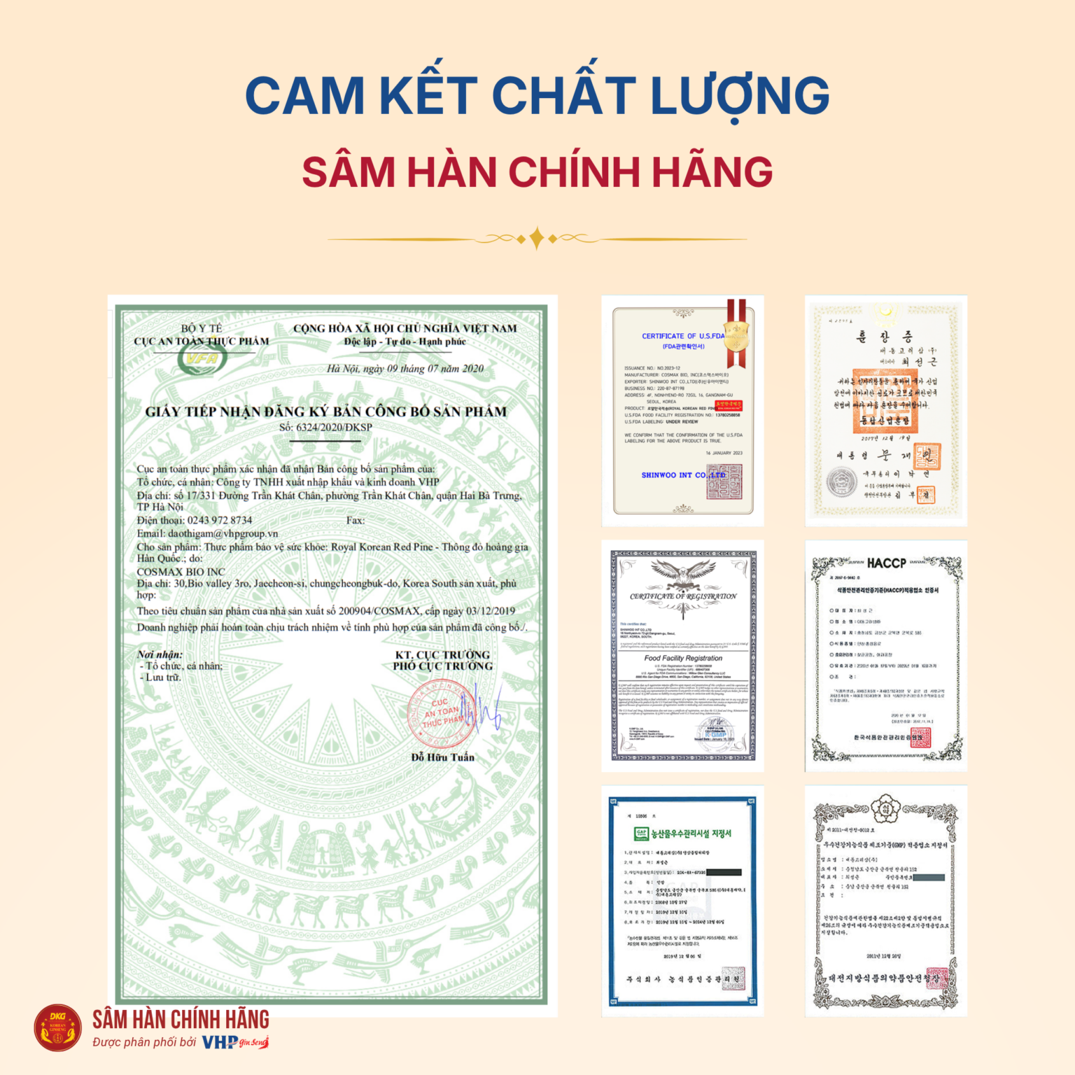 Thông đỏ hoàng gia Hàn Quốc (Royal Korean Red Pine) 450mg*120viên/hộp