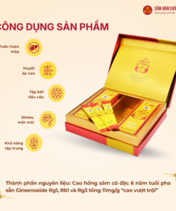 Nước Hồng sâm cao cấp Hàn Quốc (Korean Red Ginseng Stick Premium) 10ml*30gói/hộp