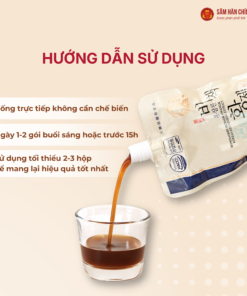 Nước Hồng Sâm Hoàng Đế Hàn Quốc (Hongsamjin Bichaek Hwangje - Korean Red Ginseng Extract) 120ml*20gói/hộp