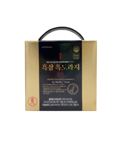 Hắc sâm hắc hoa chuông Stick Premium (10g x 50 stick) - Premium Korean black ginseng & black balloon flower extract