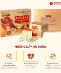 Thông đỏ hoàng gia Hàn Quốc (Royal Korean Red Pine) 450mg*60viên/hộp