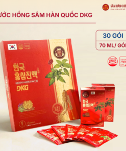 Nước Hồng Sâm Hàn Quốc DKG (Korean Red Ginseng Extract DKG) 70ml*30gói/hộp