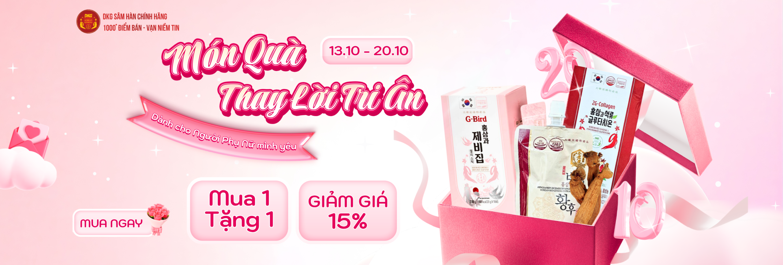 Chương trình khuyến mãi 20/10/2026